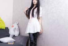 BoBoSocks袜啵啵 No.692 焦糖-高跟长靴、薄白丝、裸足 [152P1V-6.05GB]-妹子图