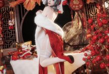 Bangni邦尼 –  碧蓝航线 柴郡新春旗袍[81P+8V-1.59G]-妹子图