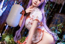 阿雪雪 –  独角兽旗袍[87P-1.36G]-妹子图
