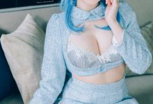 霜月shimo –  Ganyu lingerie[15P-102.2M]-妹子图