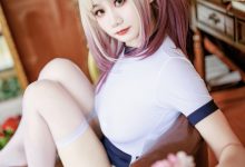 阿雪雪 –  连体体操服[71P-1.16G]-妹子图