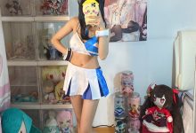 白栎Shirly –  蔚蓝档案 猫冢响·应援团-妹子图