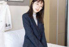 BoBoSocks袜啵啵 No.709 稚予-平底鞋、厚灰丝、裸足、ol制服 [156P1V-6.12GB]-妹子图