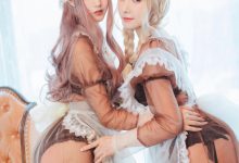 羽生三未&一千只猫薄荷- –  透明女仆-妹子图