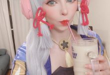 Peach milky -  Genshin-妹子图