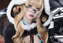 柒柒要乖哦 –  赛车娘-妹子图