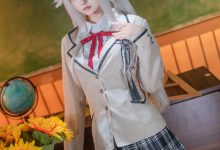 大大卷卷小卷 – 美少女万华镜 篝之雾枝校服-妹子图