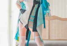 Hatori Sama – NO.027 ae Miko Cocktail Dress-妹子图