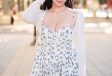 雨波HaneAme –  2026年08月订阅 Original Cinema Day Dress lingerie 夏日碎藍-妹子图