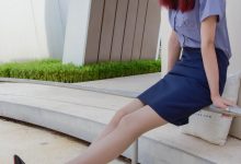 袜觅社 NO.027 奶茶-妹子图