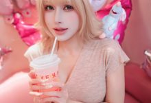 鹿八岁baby – NO.139 小鹿の粉色私宴-妹子图