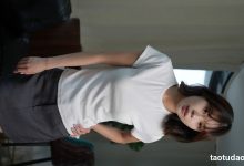 青柠映画 No.052 花花 白钻甲 白丝袜 短跟拖-妹子图
